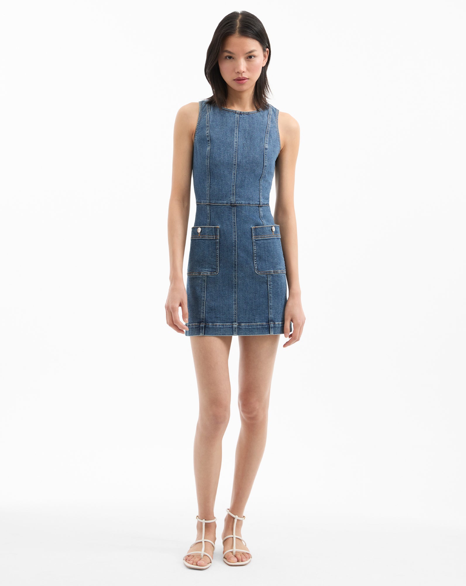 Zaire Denim Mini Dress