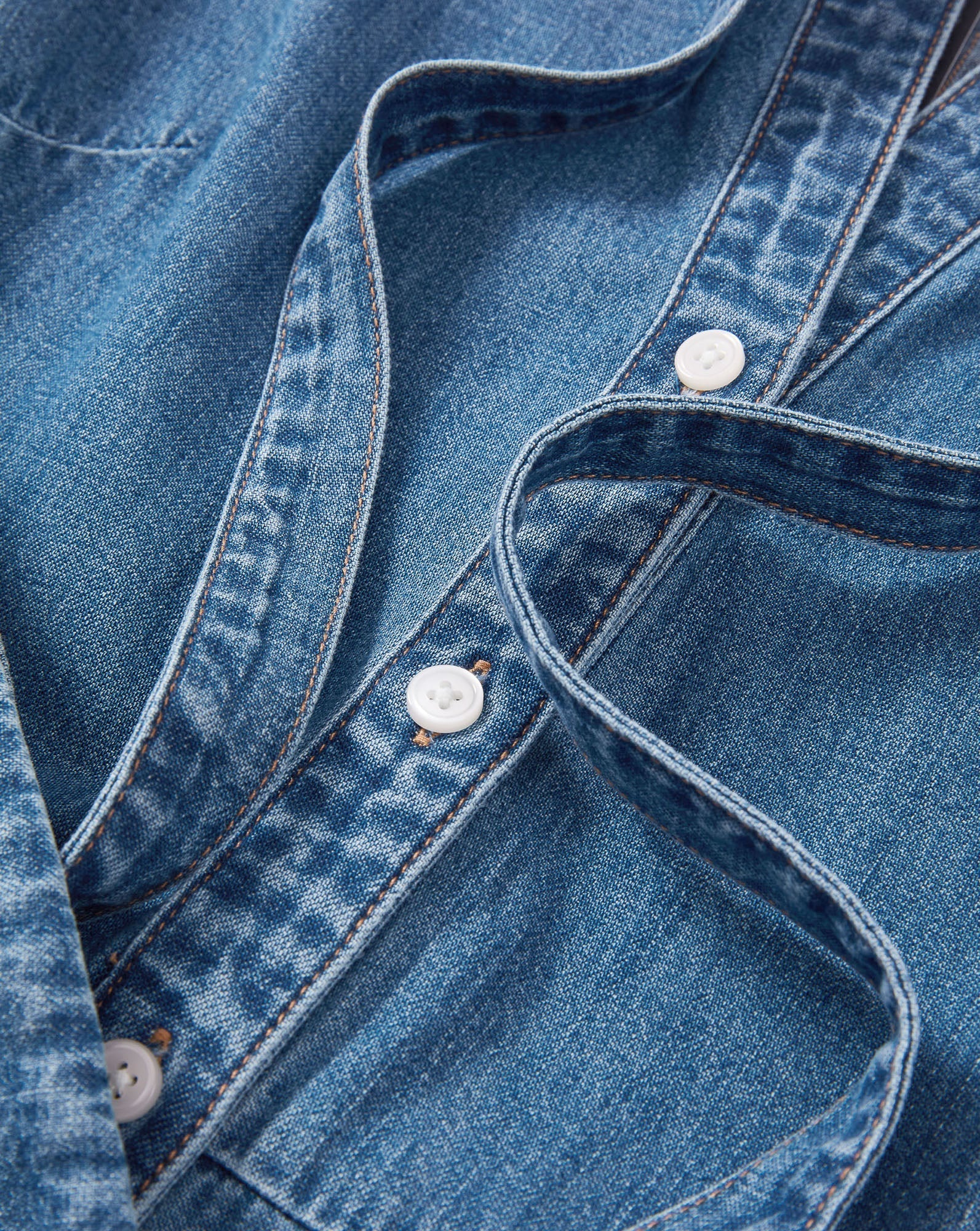 Honora Denim Midi Shirtdress