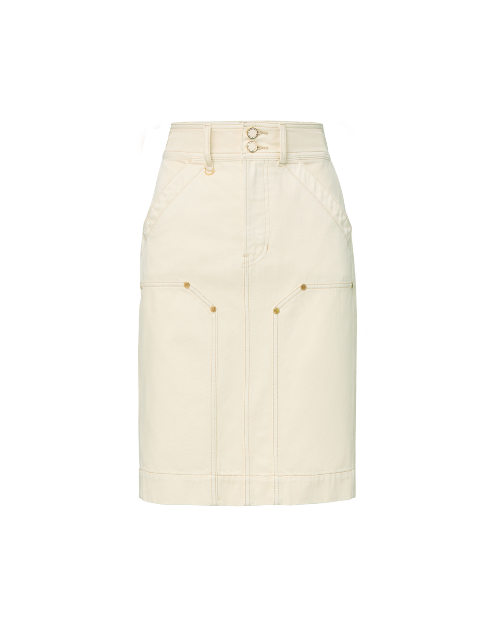 Rian Denim Midi Skirt