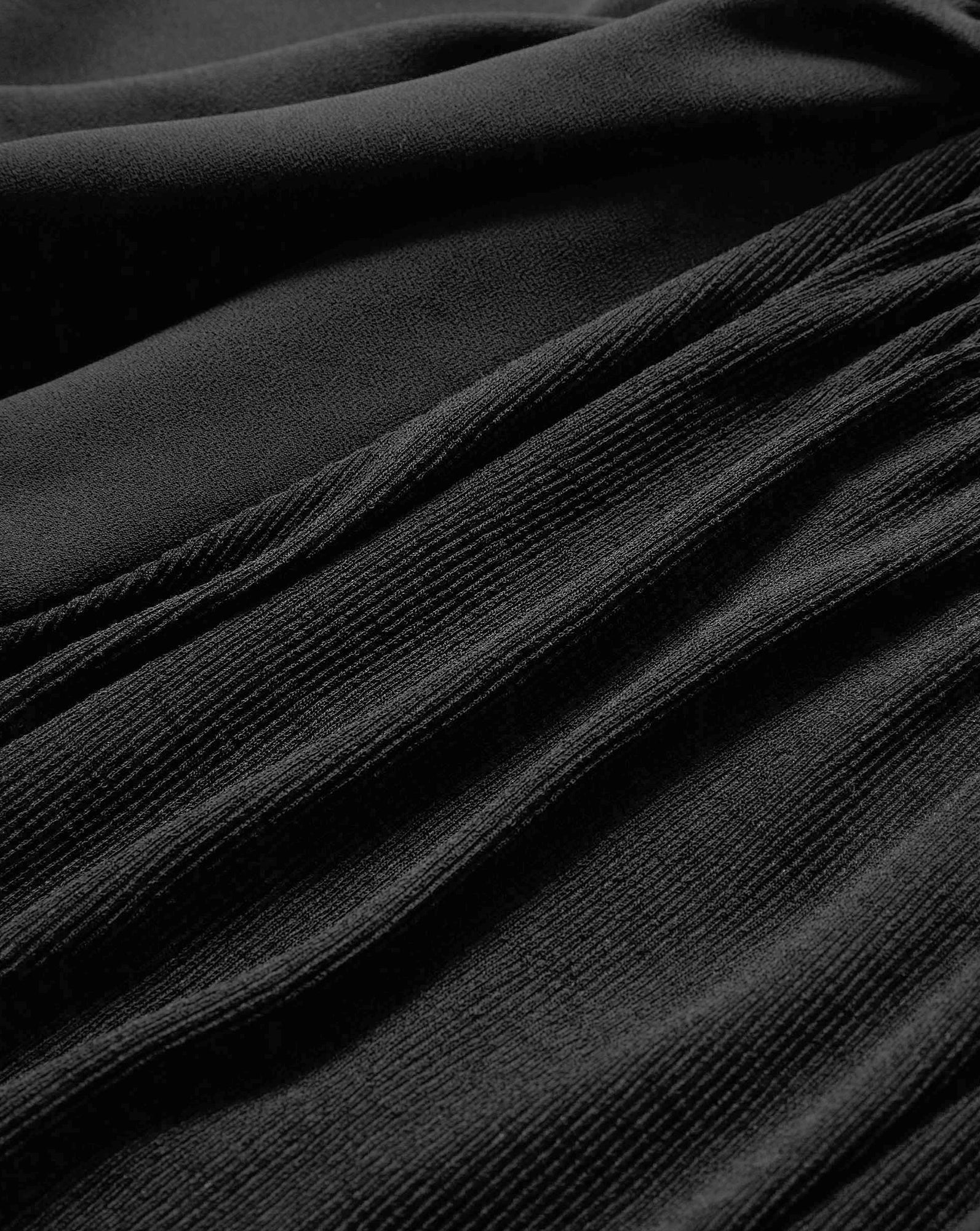 Arisa Chiffon-Sleeve T-Shirt