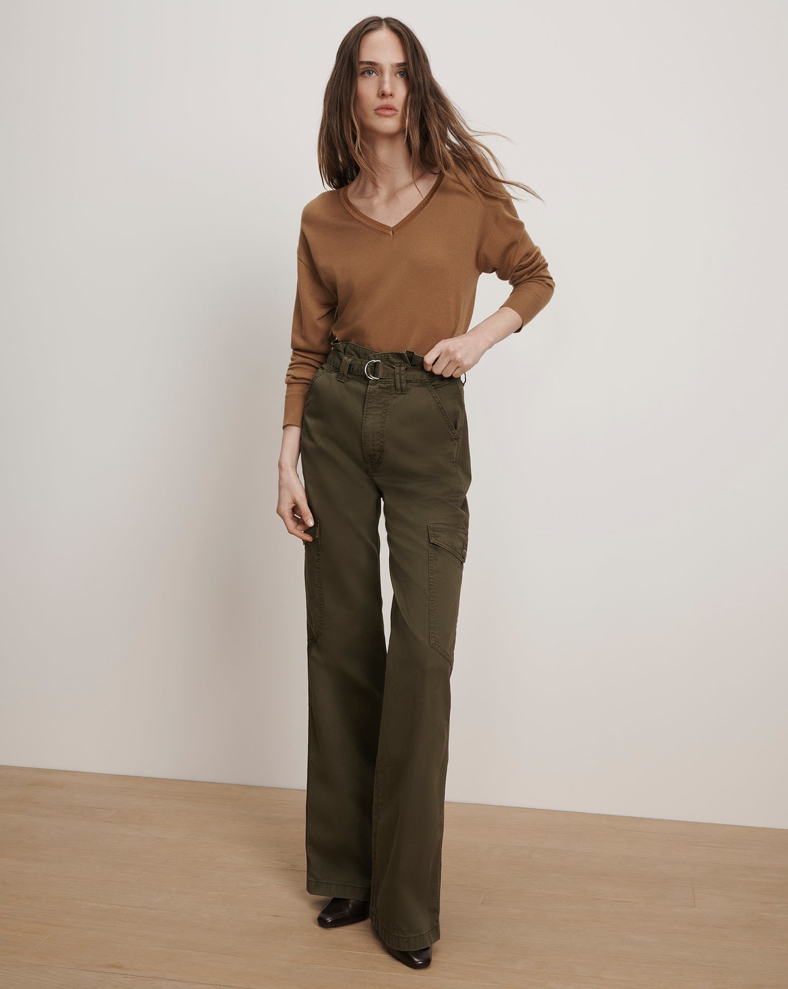 Damara Wide-Leg Cargo Pant