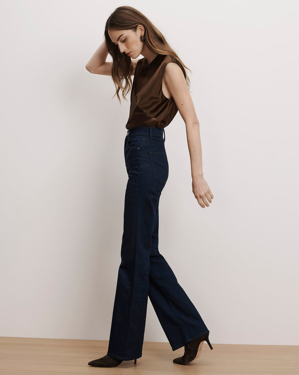 Crosbie Slim Wide-Leg Jean