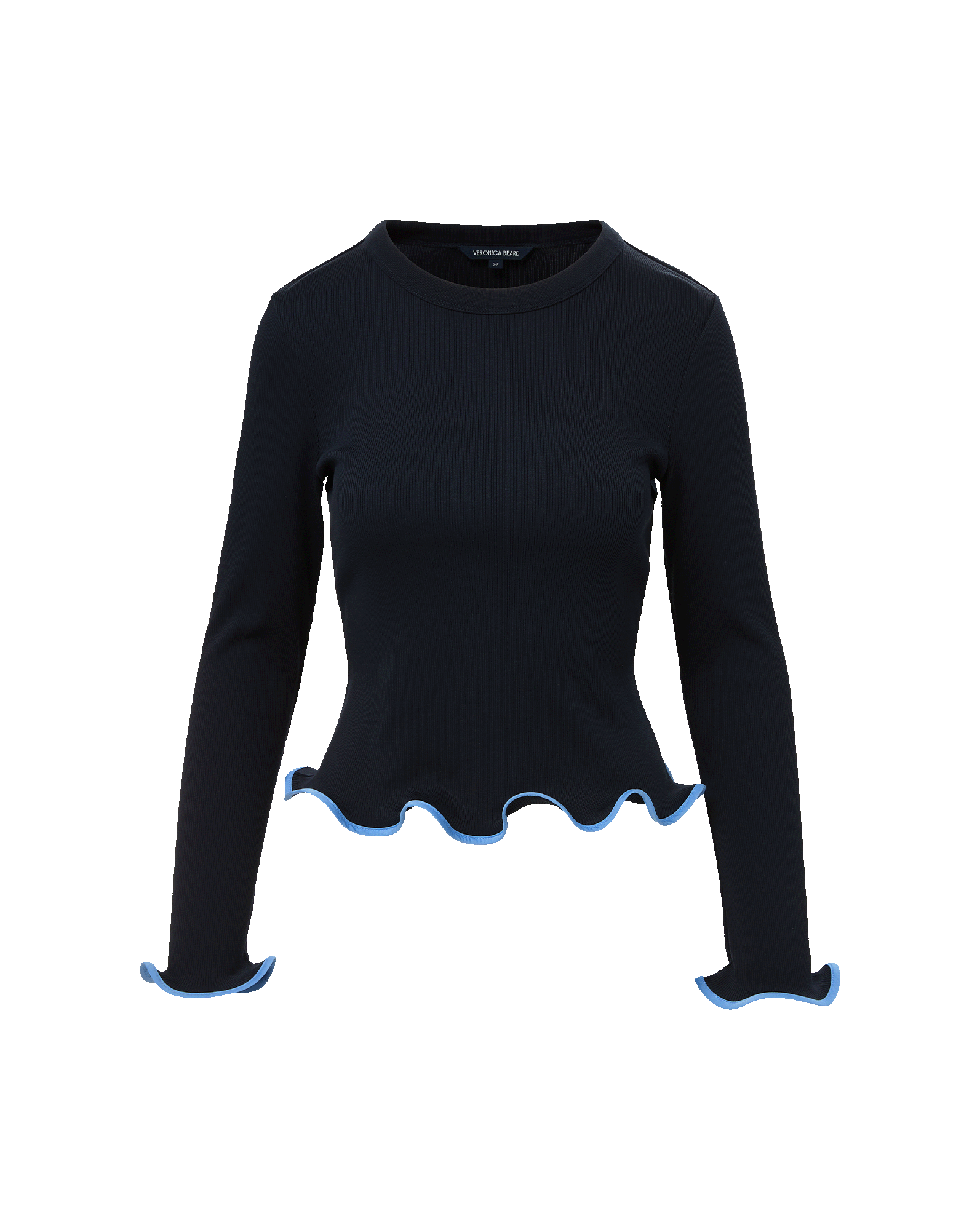 Elianne Ruffle-Trim T-Shirt