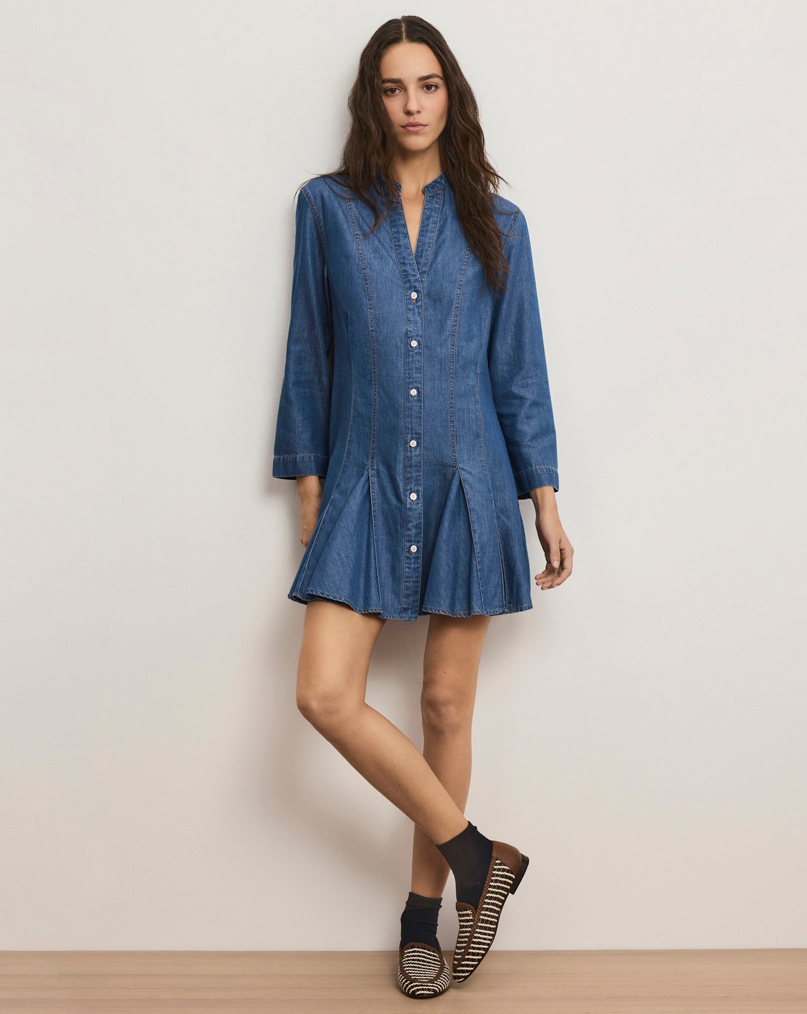 Korinda Mini Shirtdress