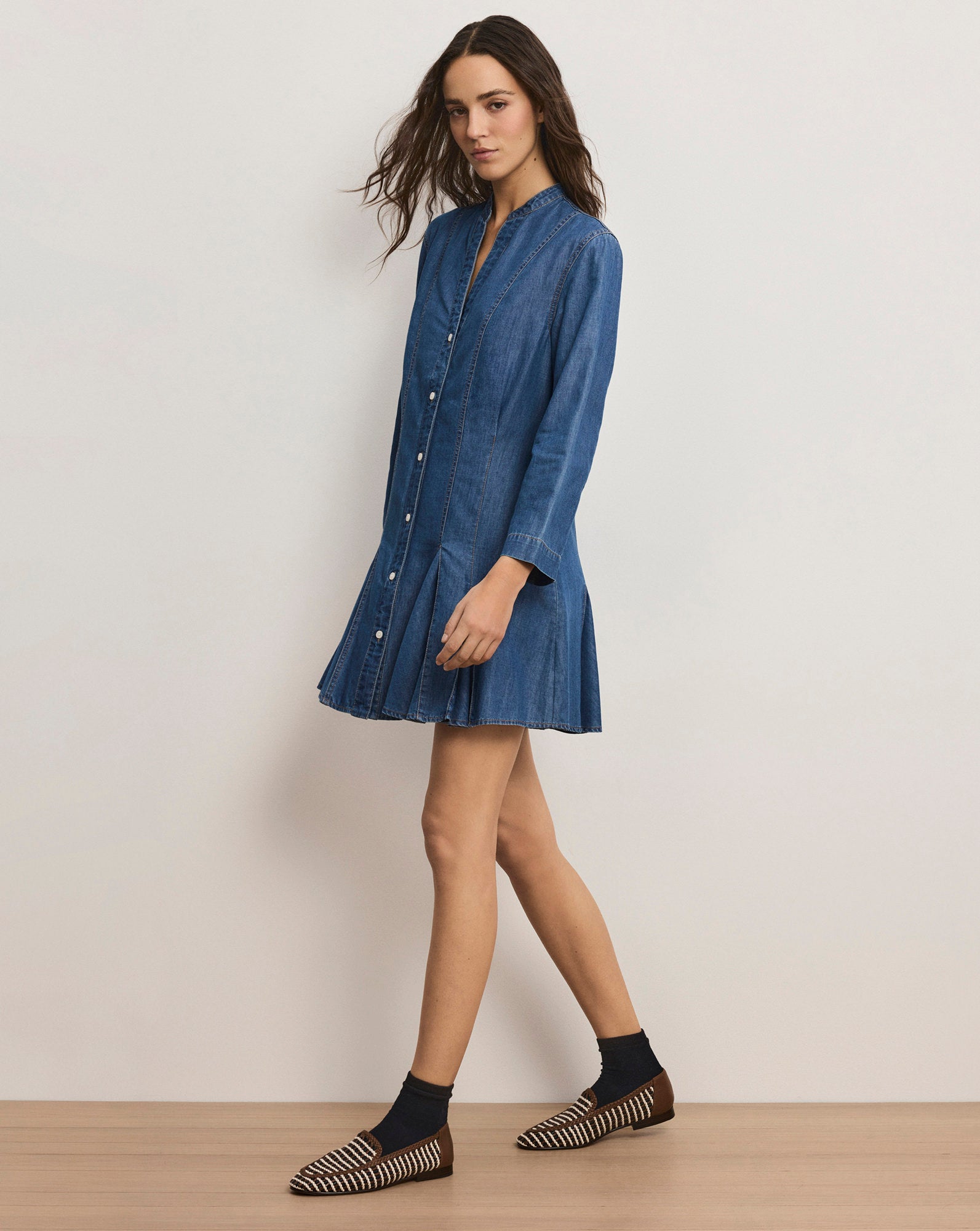 Korinda Mini Shirtdress
