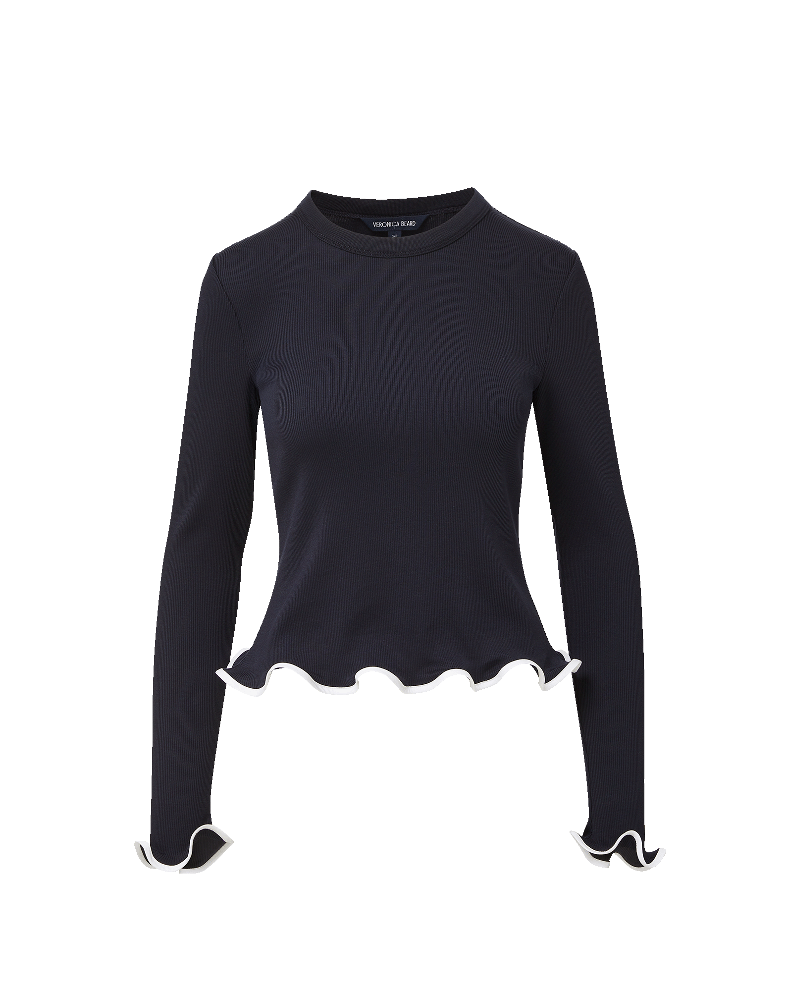 Elianne Ruffle-Trim T-Shirt