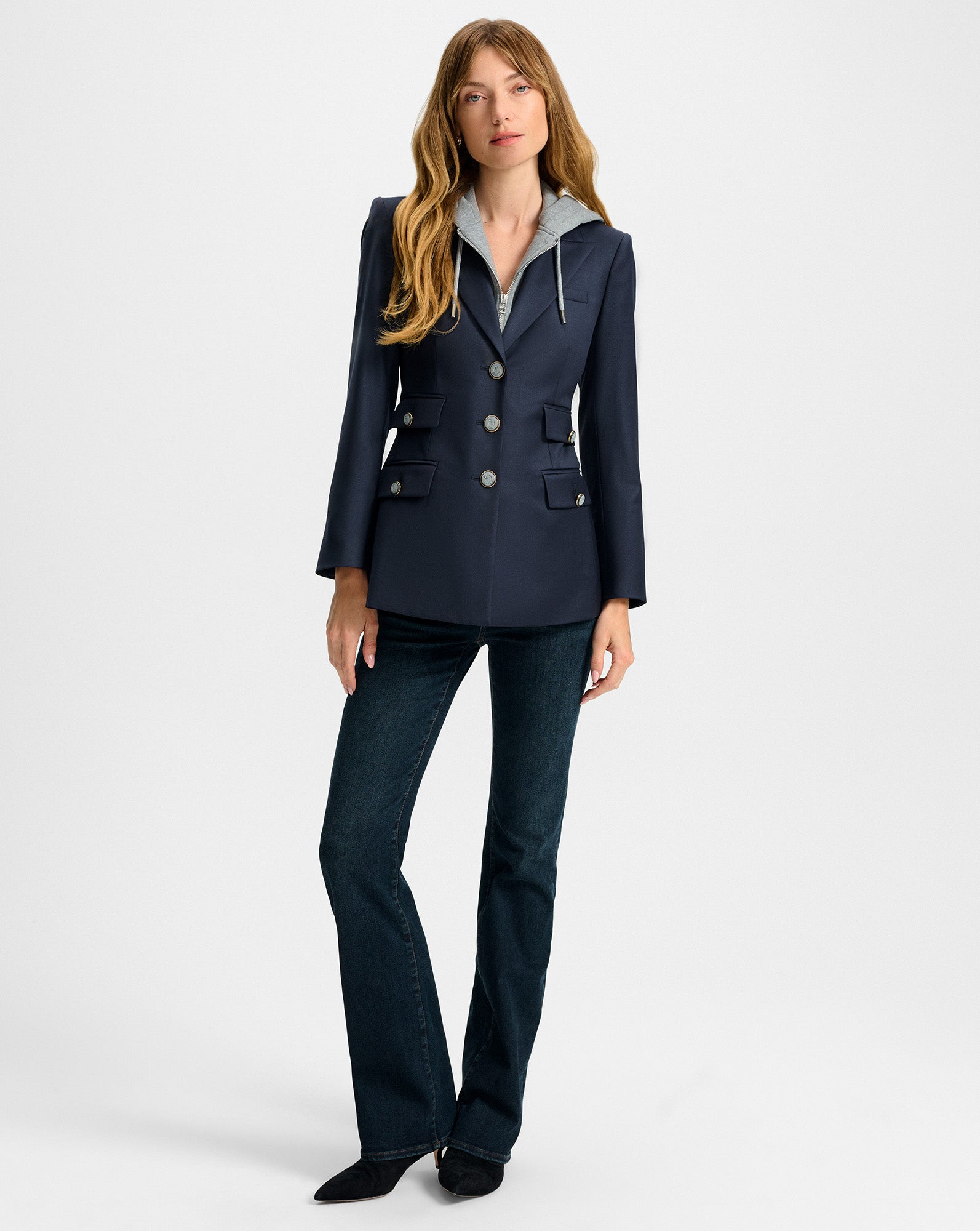 Lisa Kitten-Heel Ankle Boot