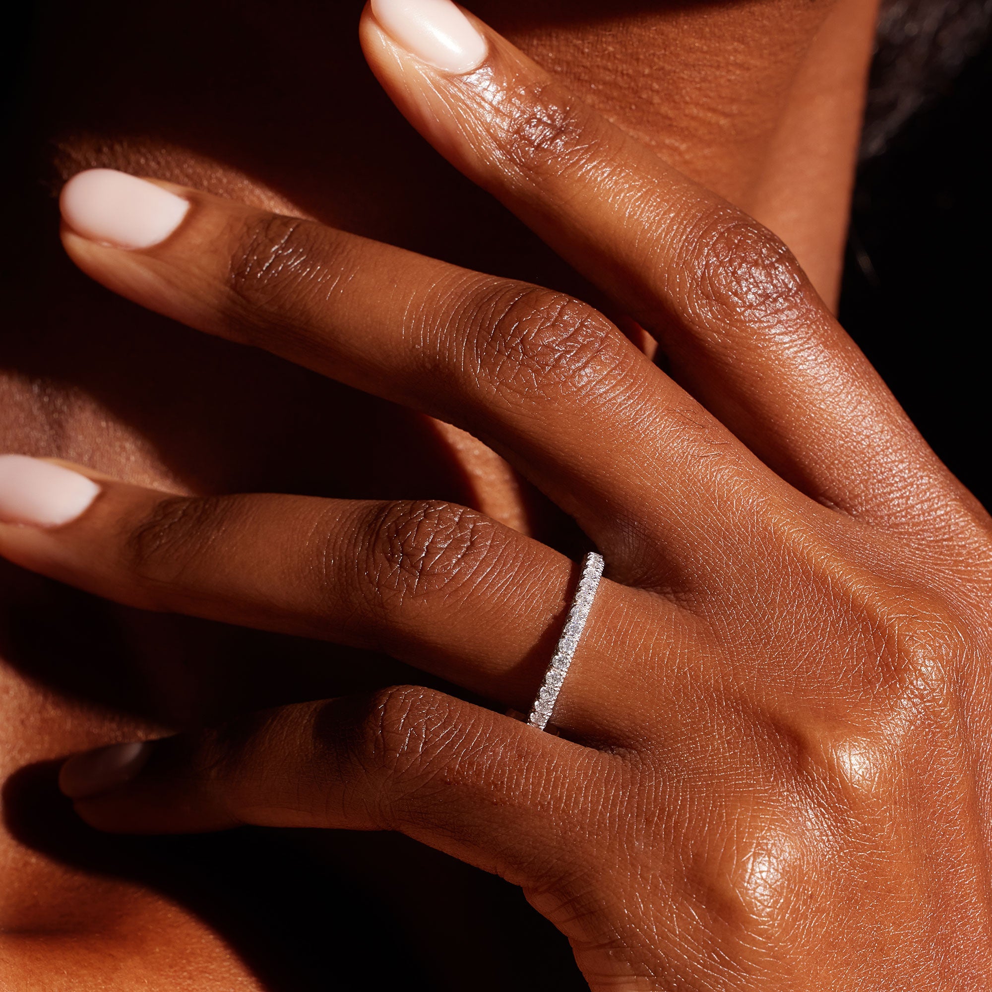 Alyssa Lab Diamond Eternity Band