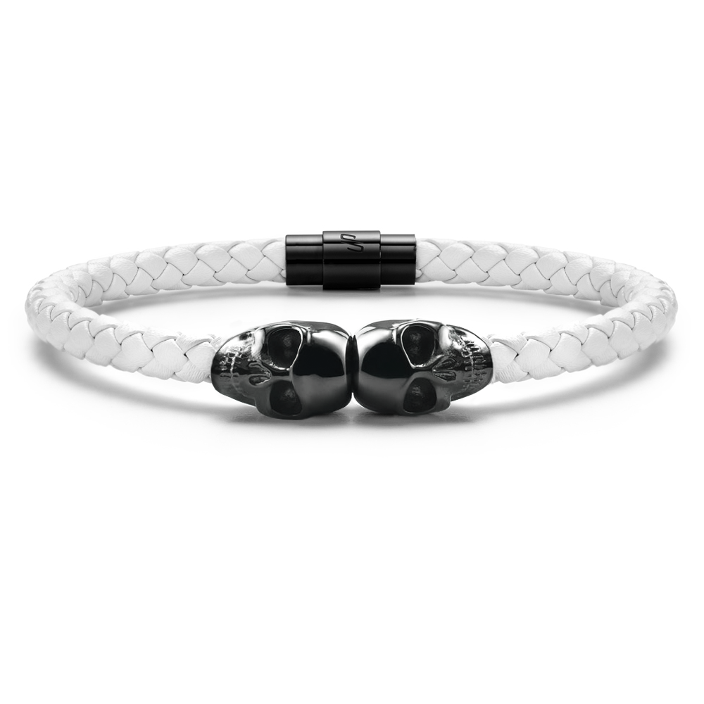 Vikings: White Leather(SMALL SIZE)