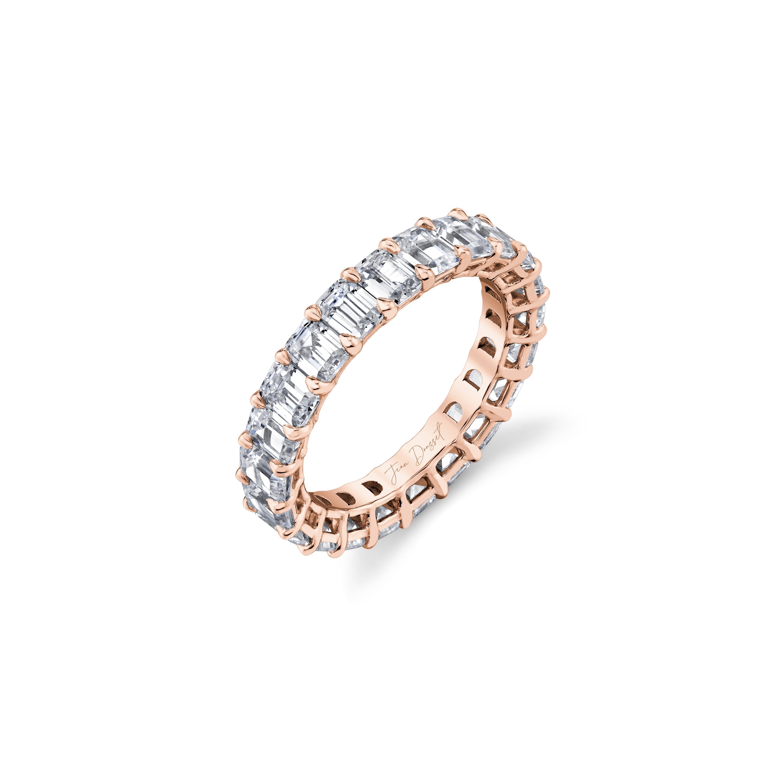 Olivia Emerald Lab Diamond Eternity Band