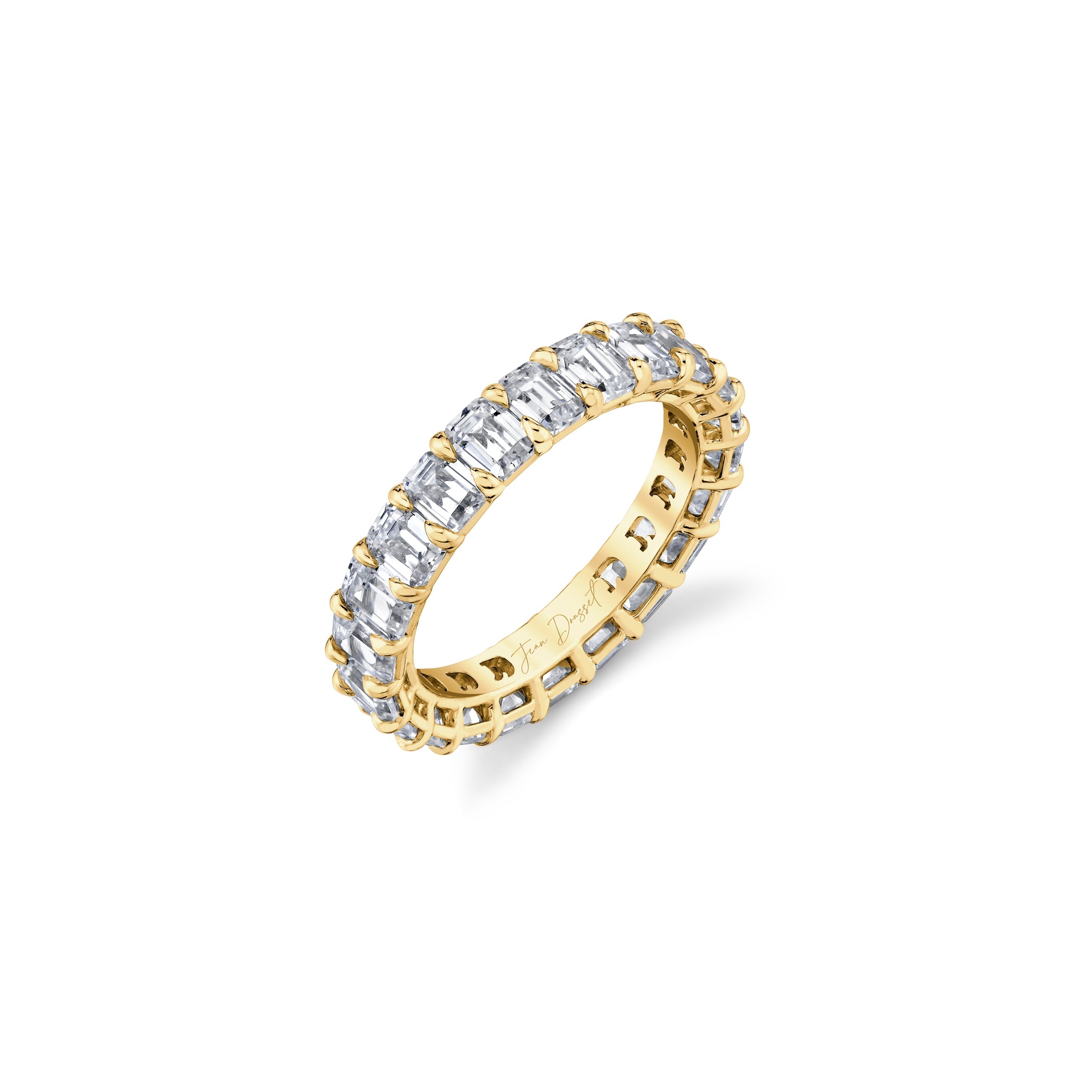 Olivia Emerald Lab Diamond Eternity Band