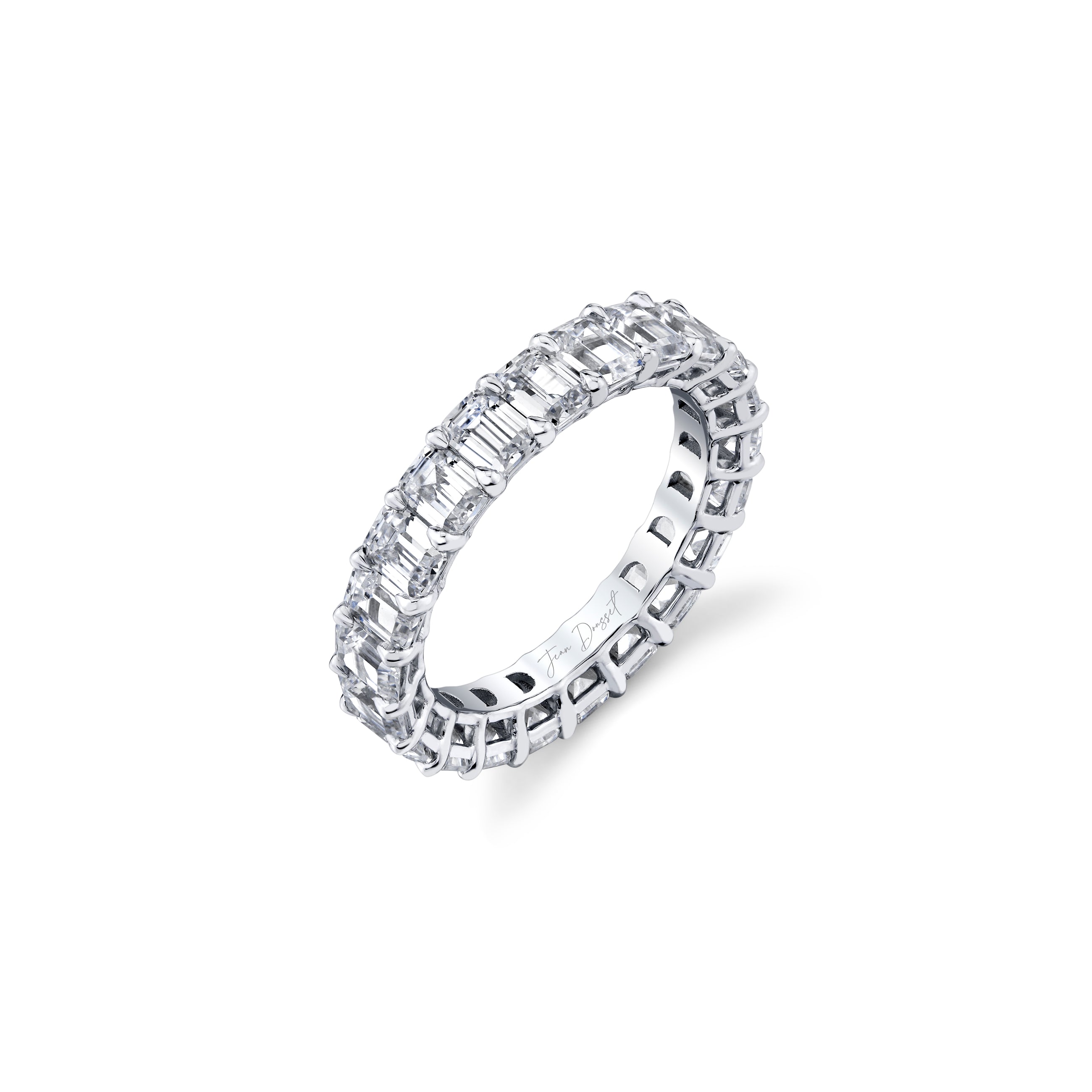 Olivia Emerald Lab Diamond Eternity Band