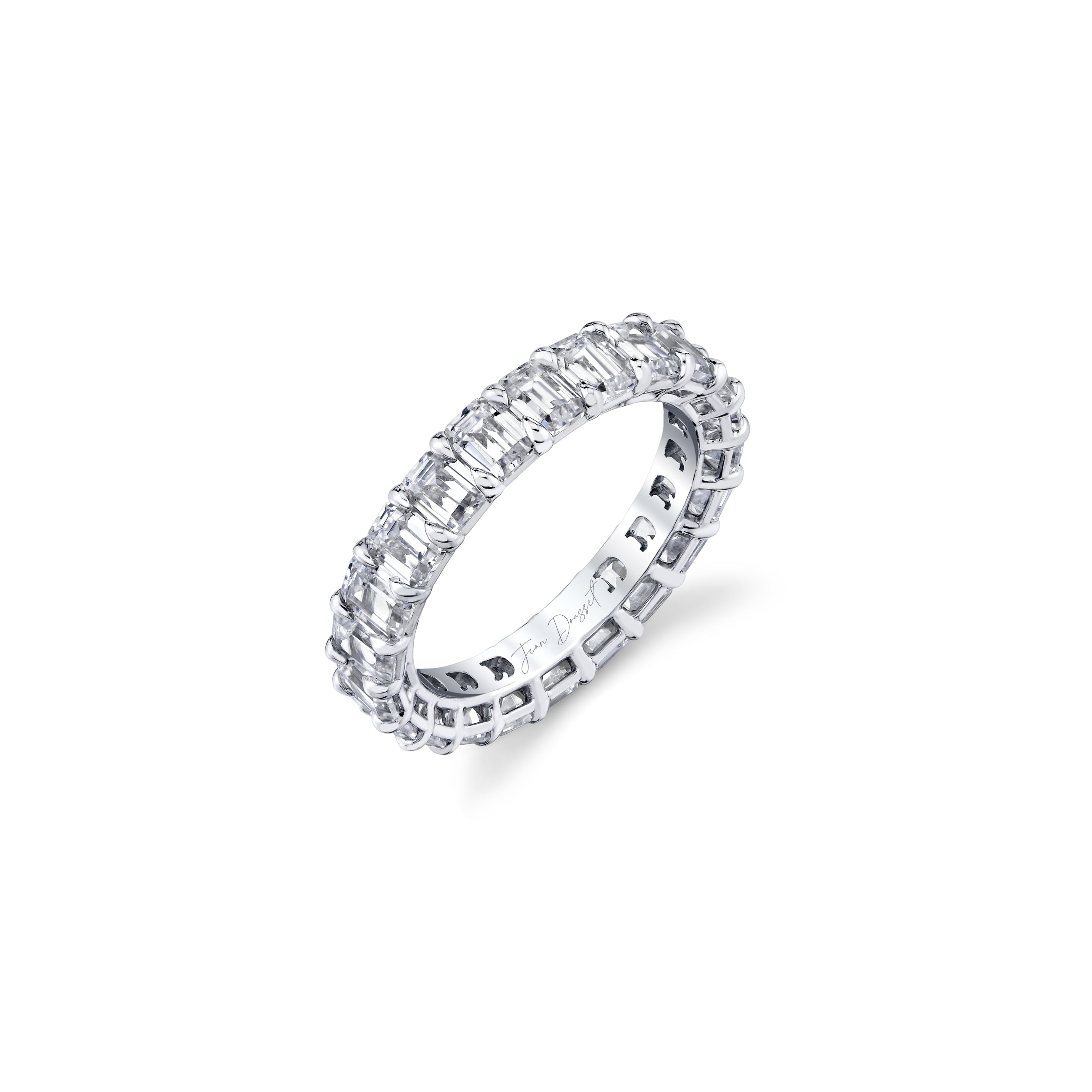 Olivia Emerald Lab Diamond Eternity Band