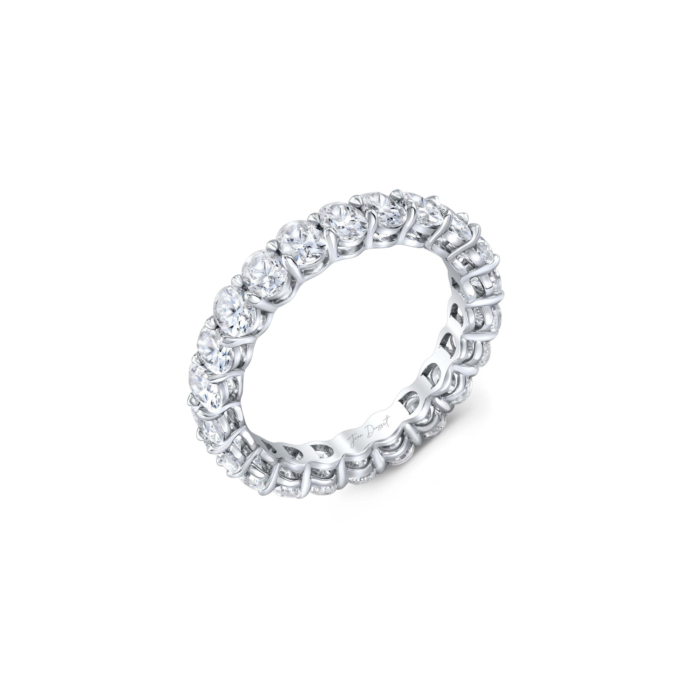 Olivia Oval Lab Diamond Eternity Band