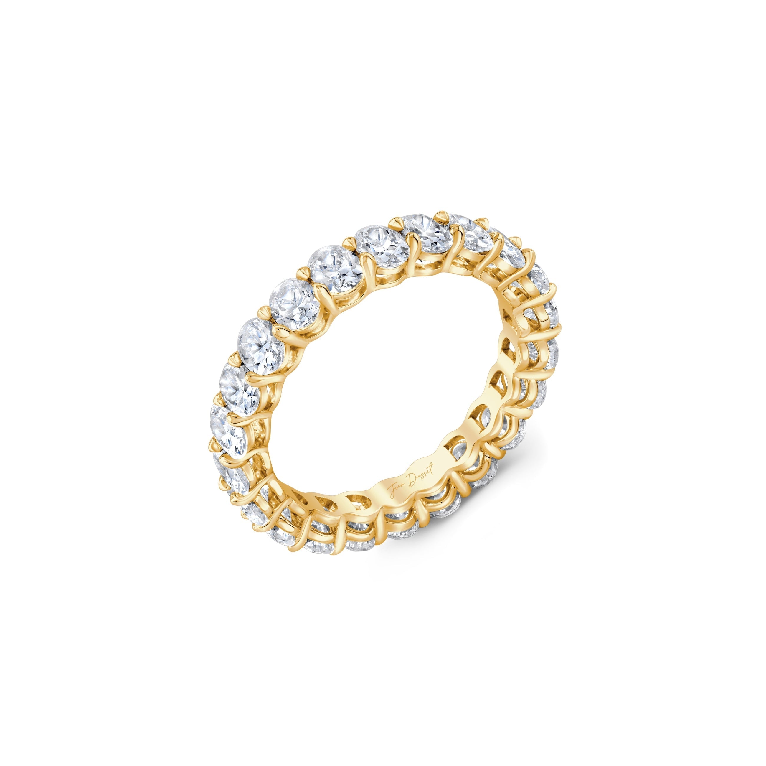 Olivia Oval Lab Diamond Eternity Band
