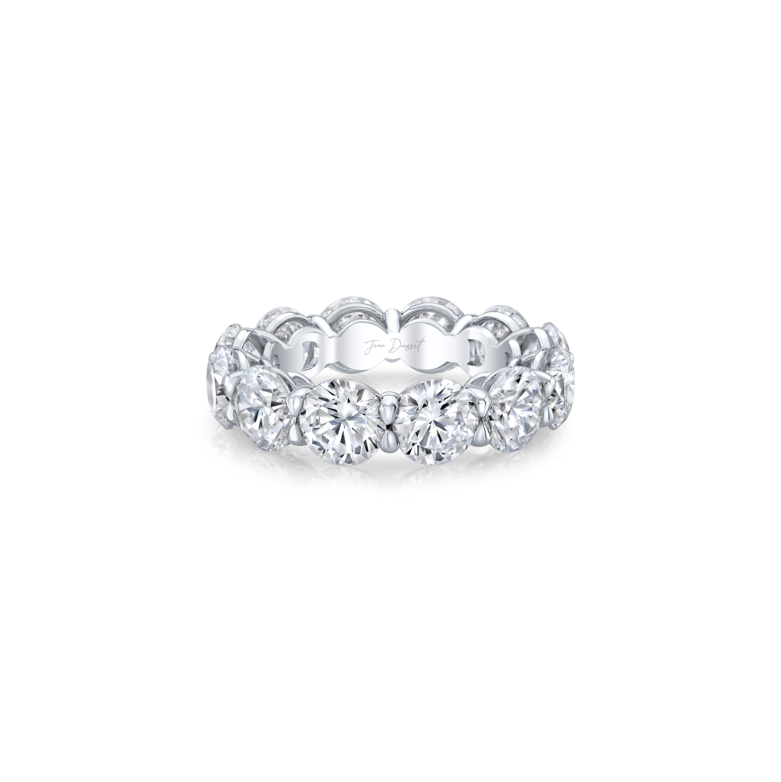 Olivia Large Round Brilliant Lab Diamond Eternity Band