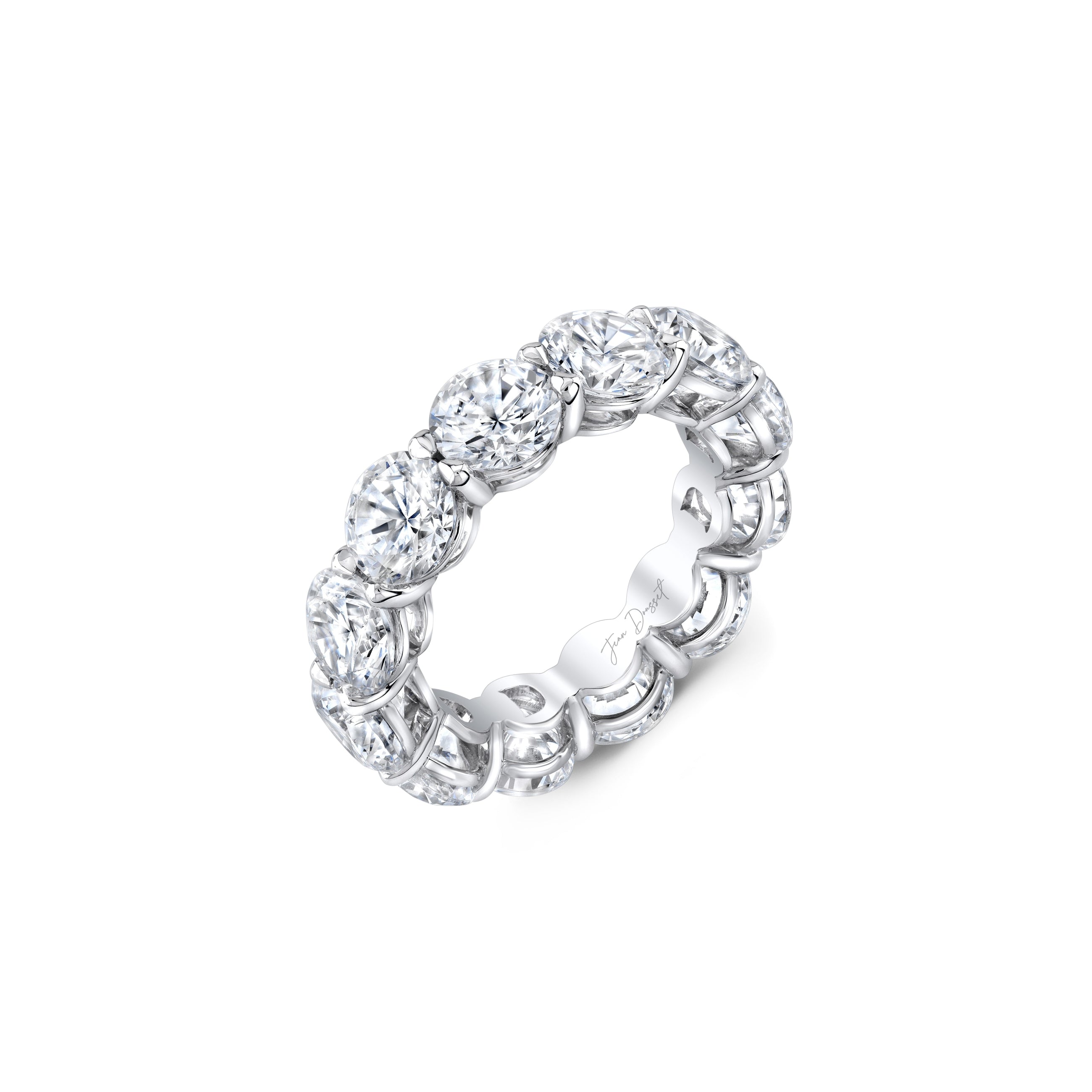 Olivia Large Round Brilliant Lab Diamond Eternity Band