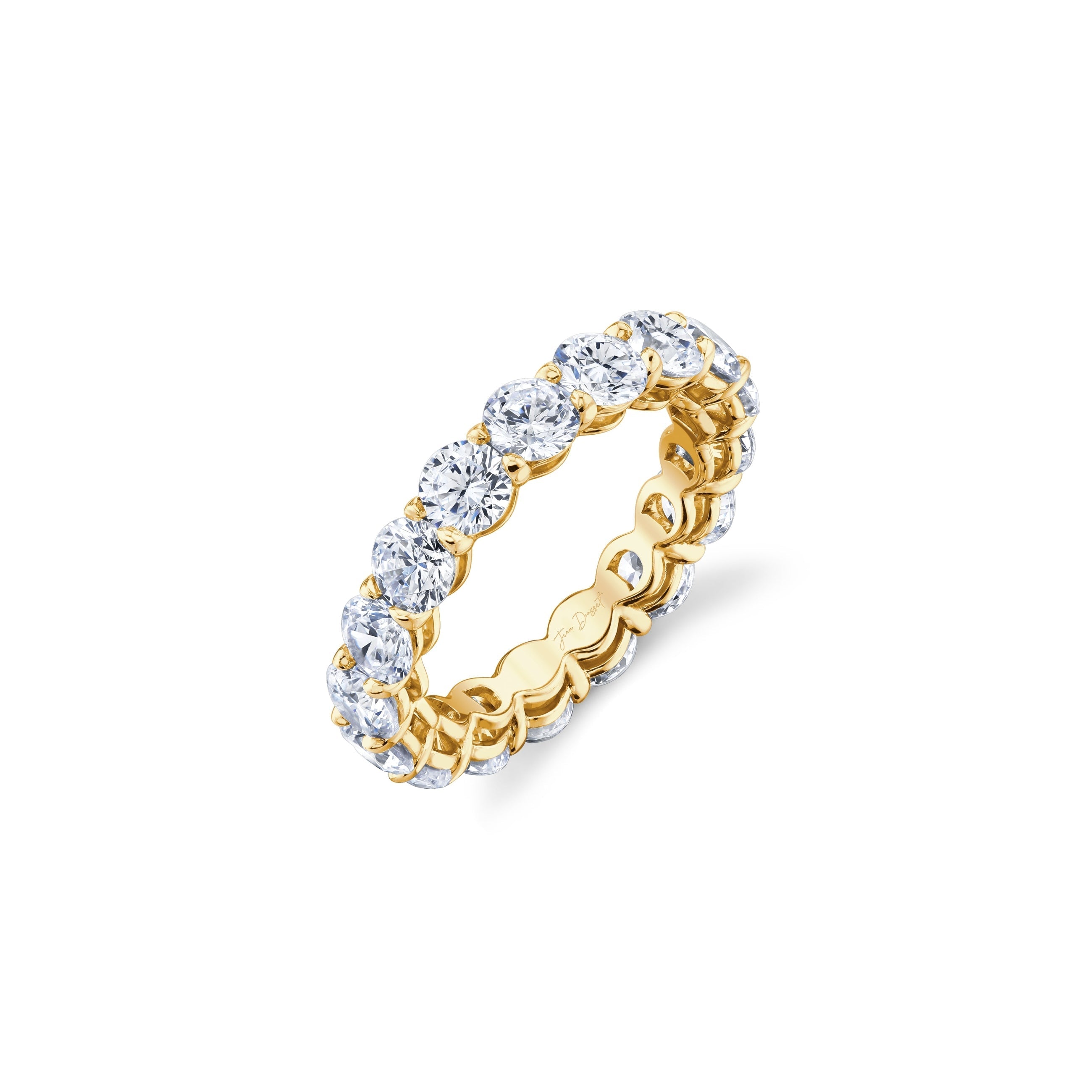 Olivia Large Round Brilliant Lab Diamond Eternity Band