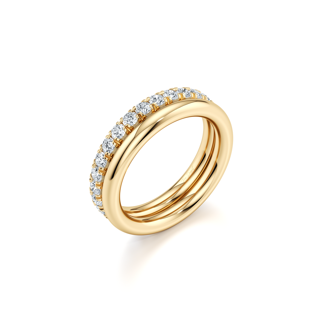 Elle 6MM Dual Lab Diamond Band