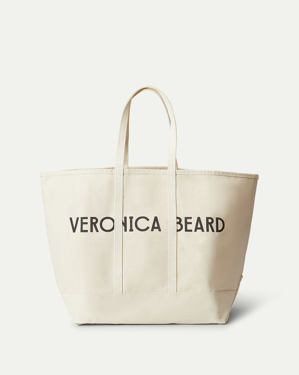 Large Canvas Logo Tote