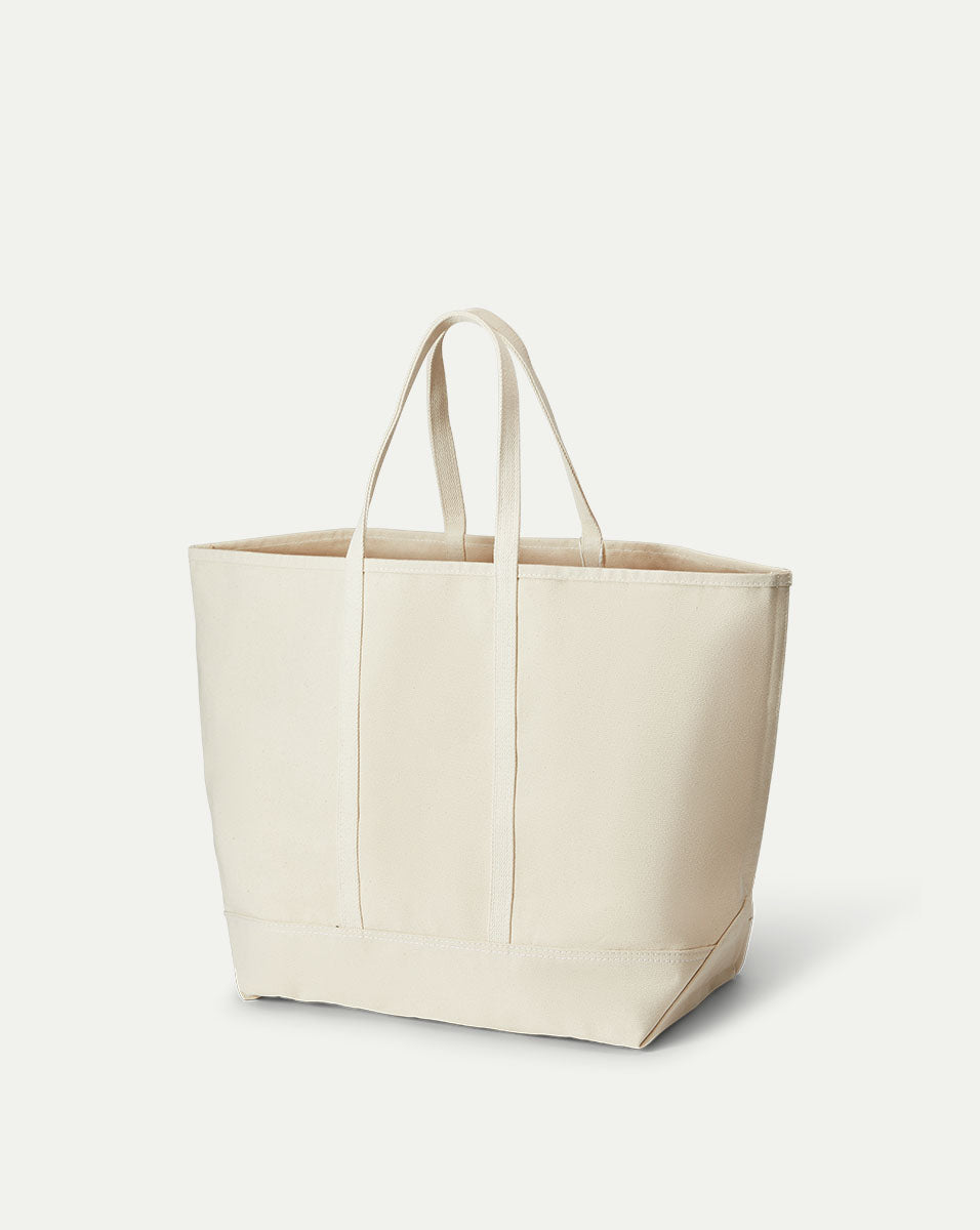 Large Canvas Logo Tote