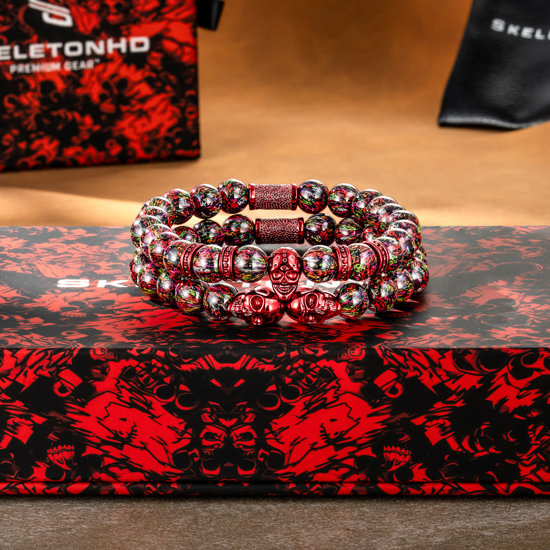Skulls for Her | Dragon Red Skulls