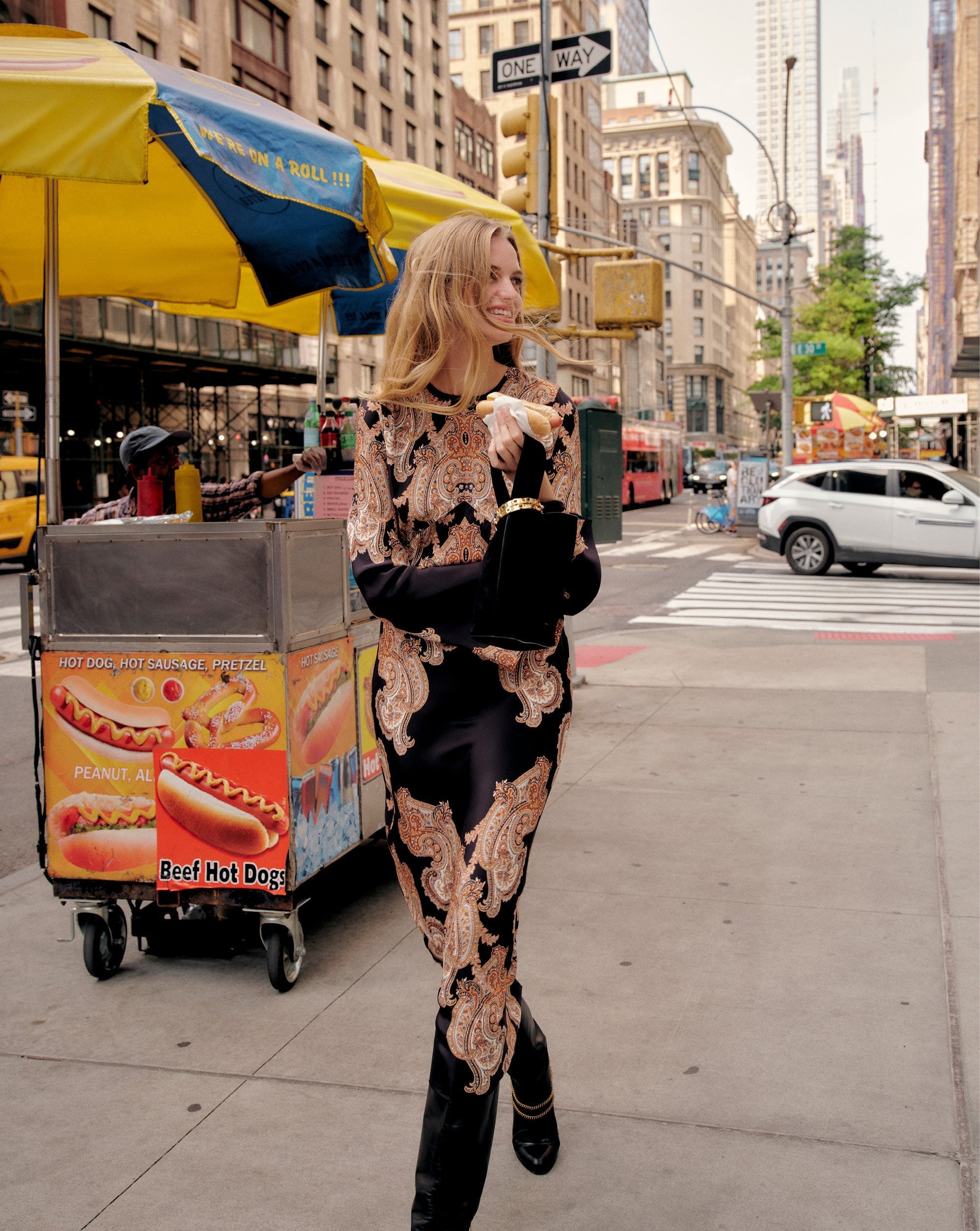 Lupita Paisley Maxi Dress