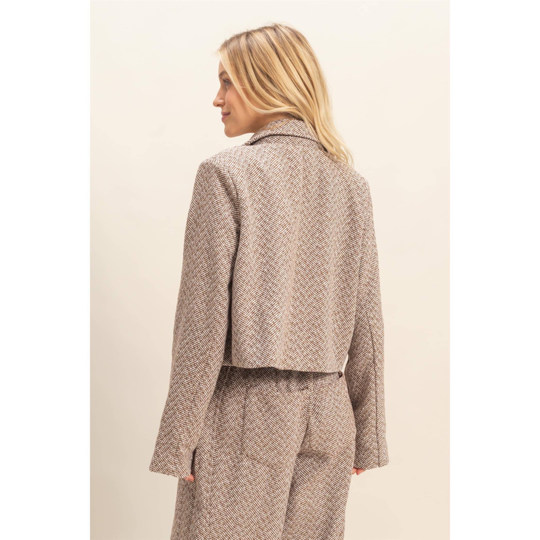 Noel Bow Crop Jacket