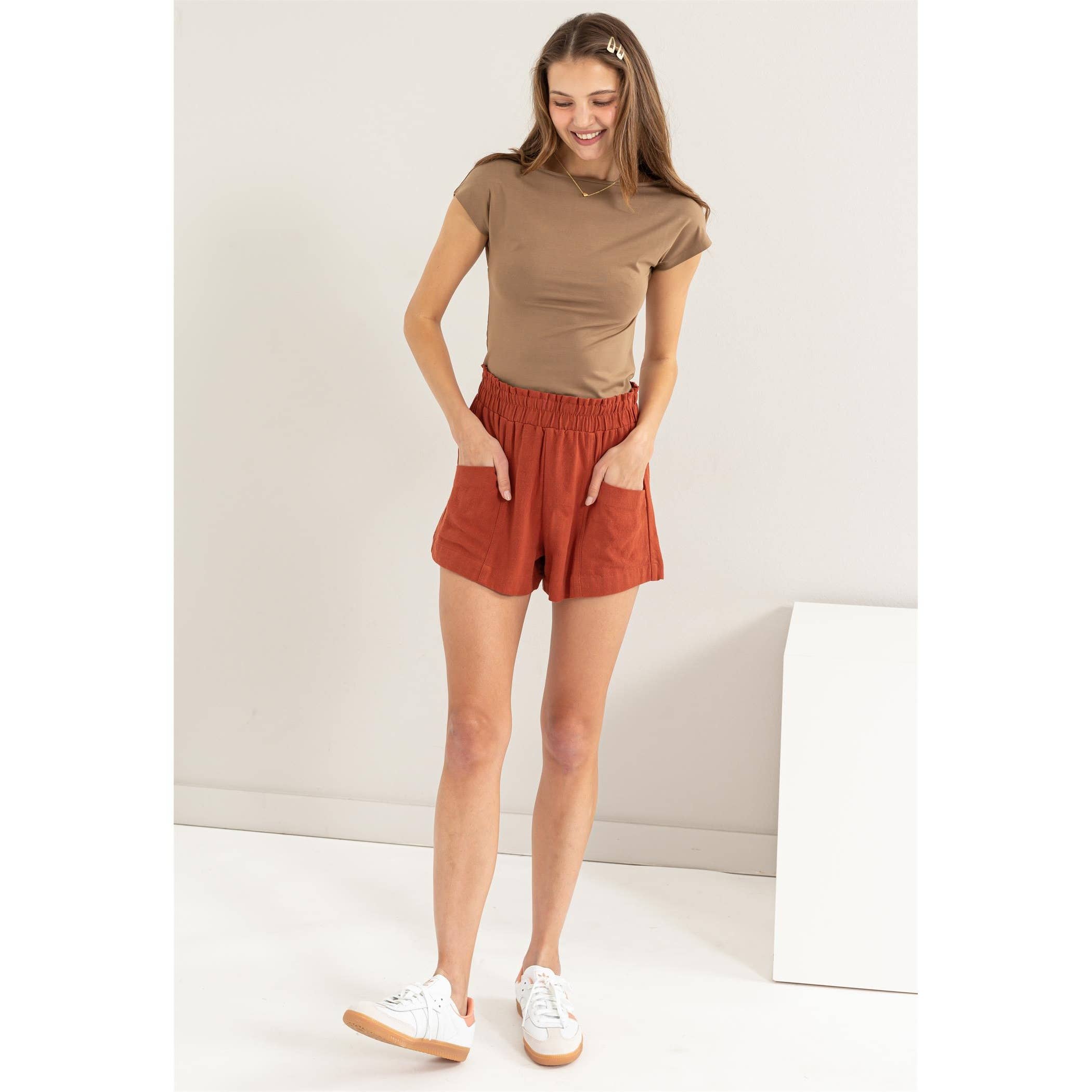 Braylee Linen Shorts