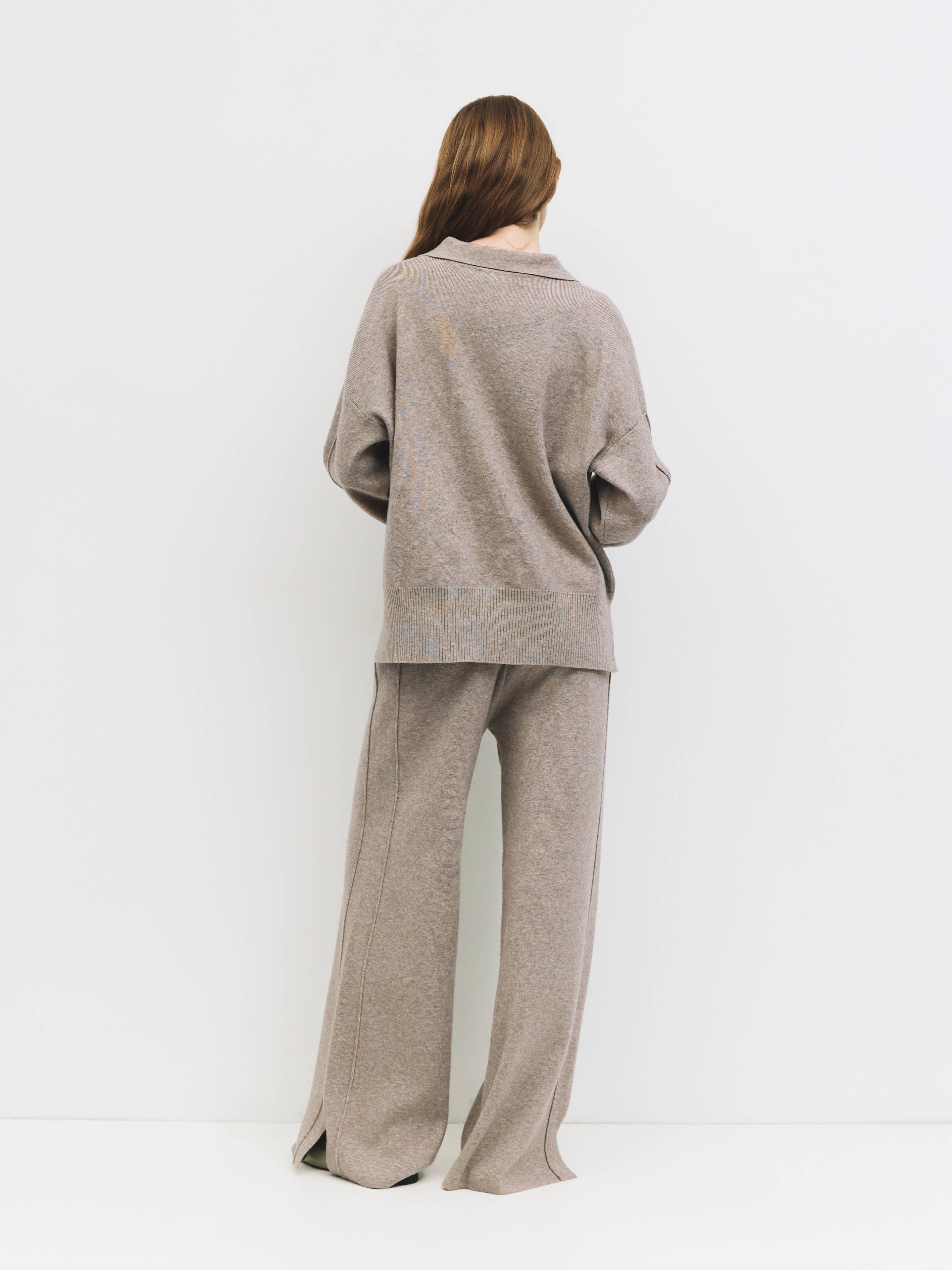 The Delilah Sweater | Collared Knit Sweater