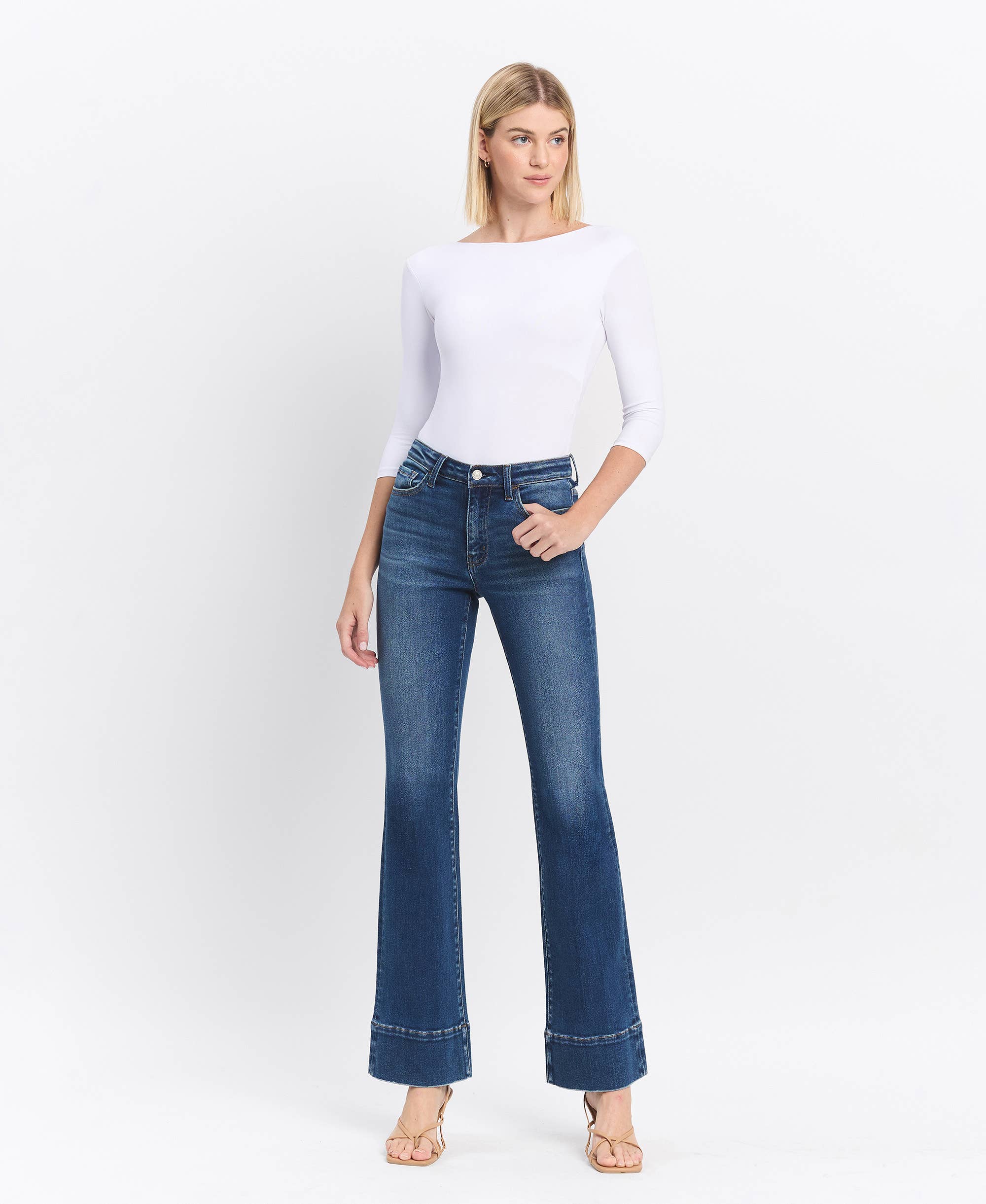 Skylar High Rise Bootcut Jeans