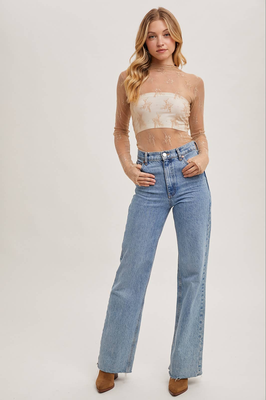 Callie Lace Long Sleeve